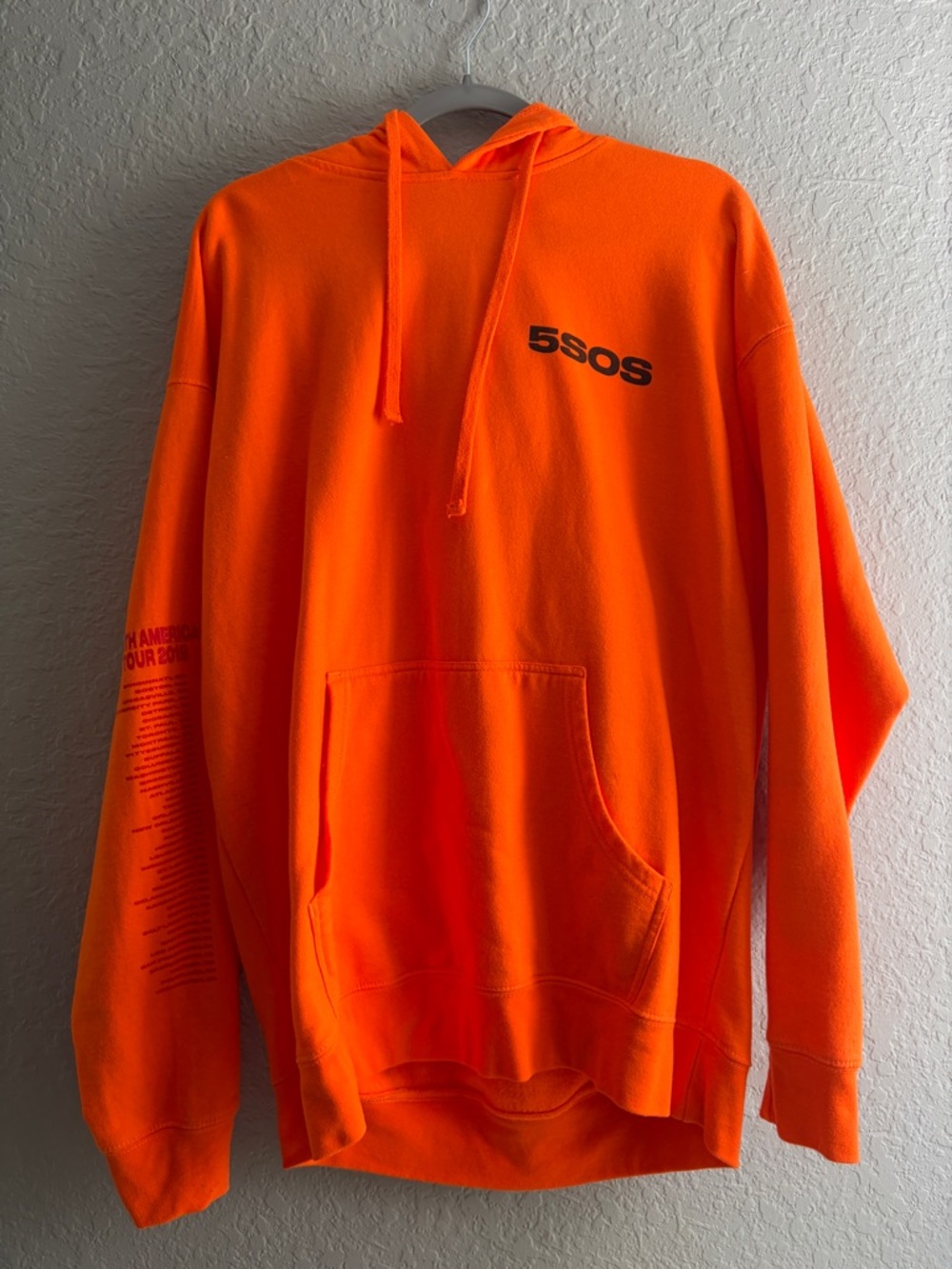 5 Seconds of Summer 5SOS 2019 Tour Pullover Hoodie